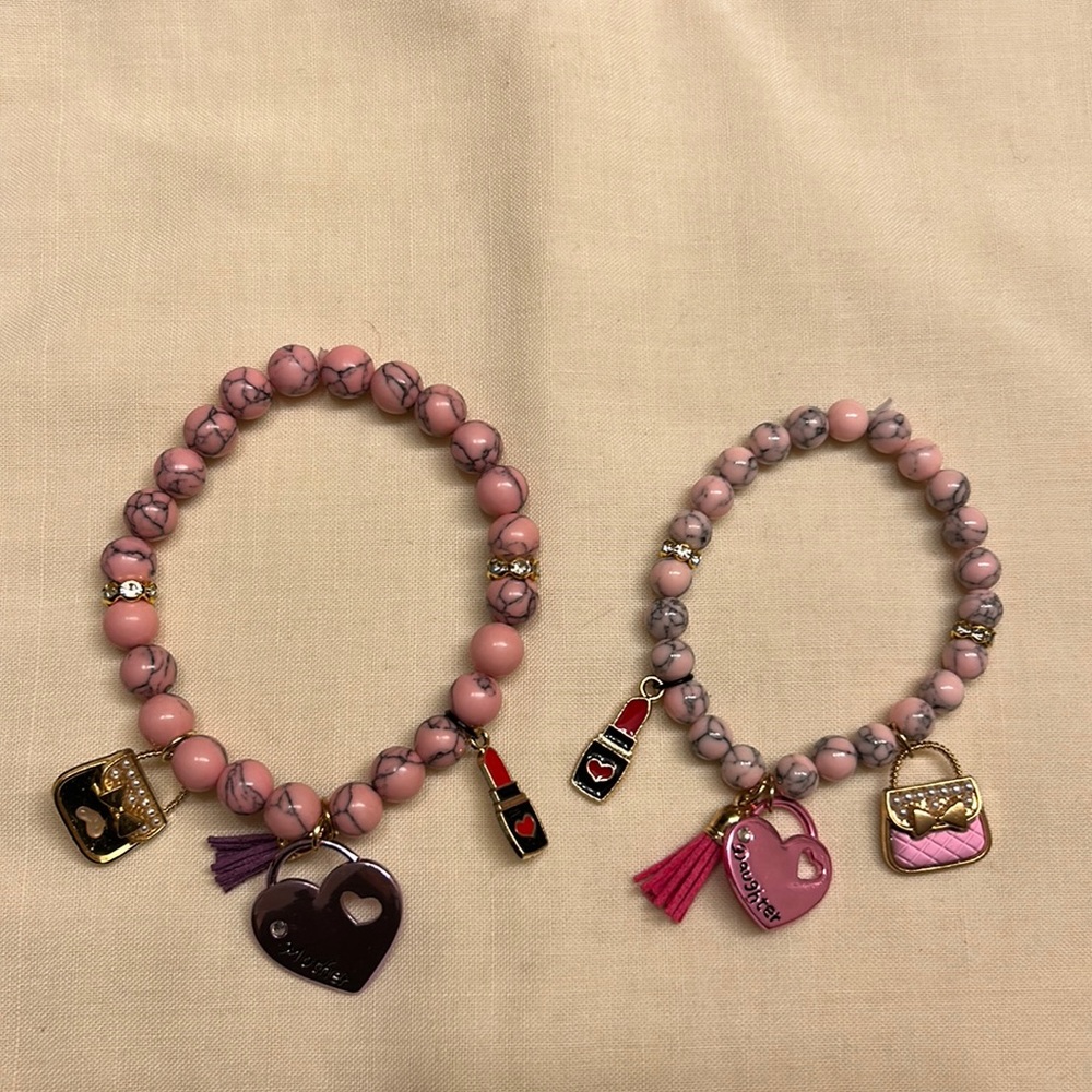 Mother/daughter bracelet
